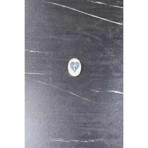 Vintage Father Memorial Pocket Token Faith Cross Heart Coin